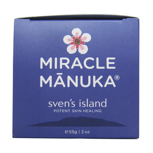Sven's Island Miracle Manuka, outer packaging