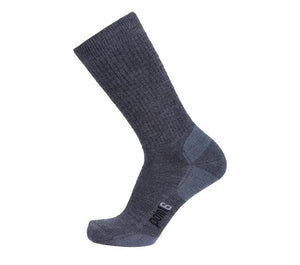 Point6 Lifestyle Crew sock with Light Cushioning, in Gray
