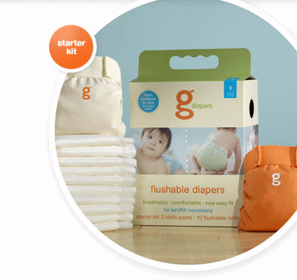 gDiapers - Starter Kit (Medium Size)