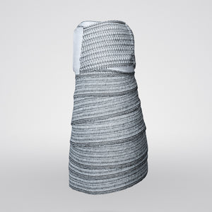 back view of Incrediwear Bandage Wrap shaped for an arm