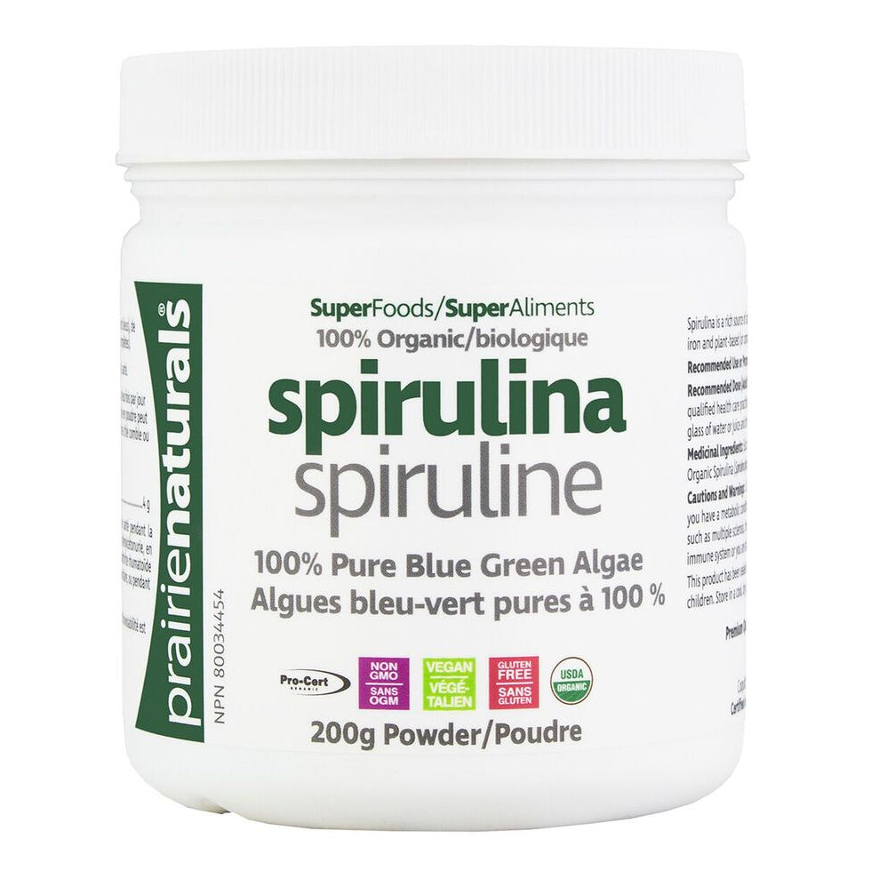 Prairie Naturals - Organic Spirulina Powder