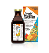 a bottle of Salus Calcium Magnesium next to its package