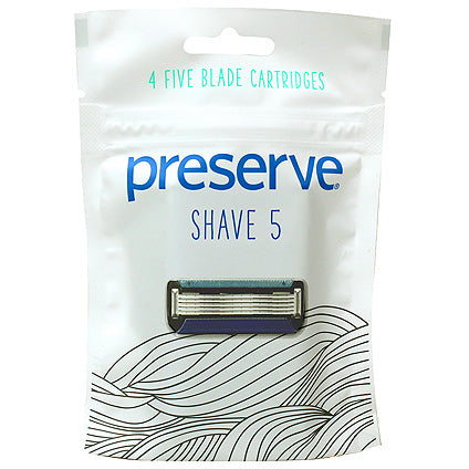 Preserve - Shave 5 Replacement Cartridges