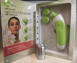 Body Essentials - Deep Cleansing Facial Brush & Massager