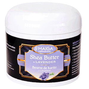 Jar of Maiga Shea Butter & Lavender