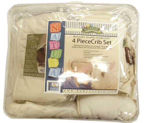 4 Piece Natura Kindersoft Crib Set