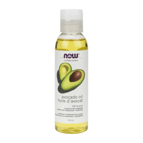 118 ml Bottle of NOW Avocado Oil