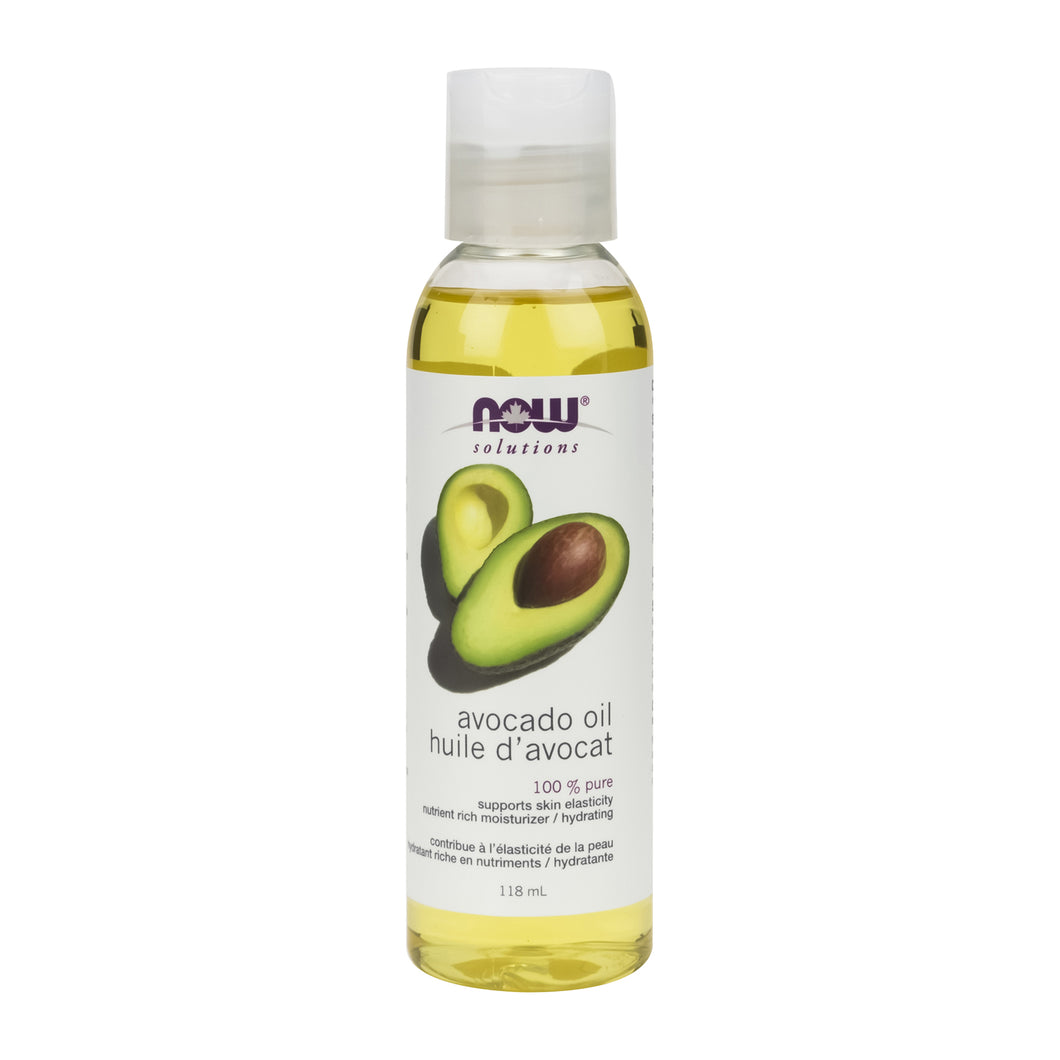 118 ml Bottle of NOW Avocado Oil