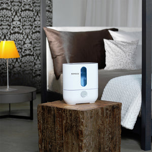 Boneco U200 Ultrasonic Humidifier in a bedroom