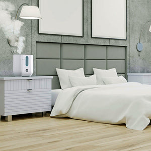 Boneco U350 Ultrasonic Humidifier operating in a bedroom