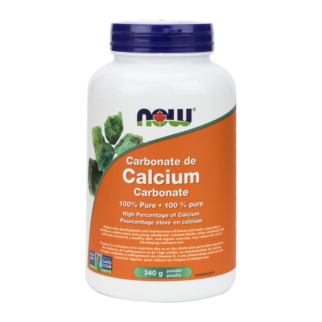 NOW Calcium Carbonate Powder (340g)