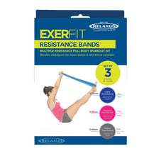 Relaxus Exerfit Resistance Bands box