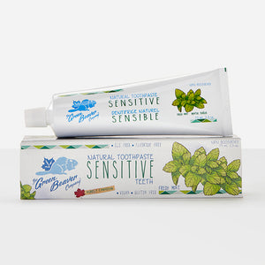 Green Beaver Natural Toothpaste, for Sensitive Teeth