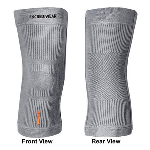Incrediwear Knee Brace, front and rear views