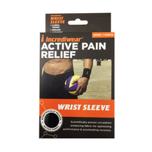 Package for Black Incrediwear Wrist Brace
