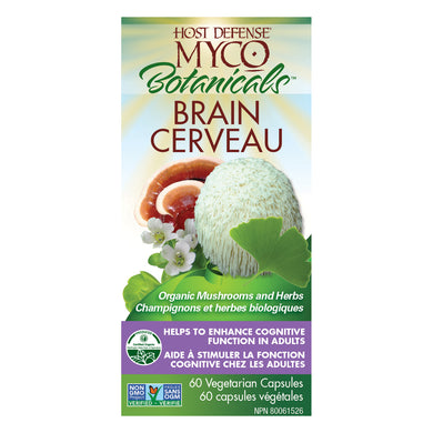 MycoBotanicals Brain, 60 capsules