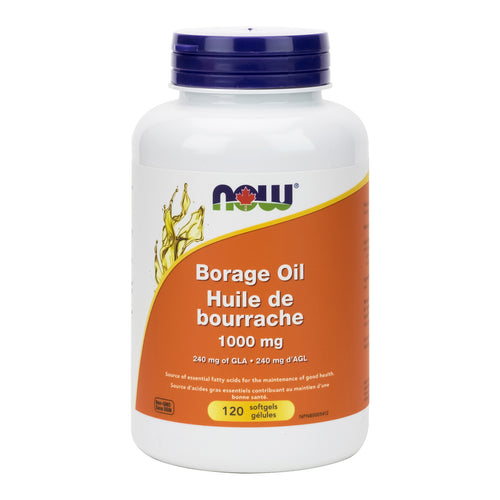 NOW Borage Oil, 120 softgels