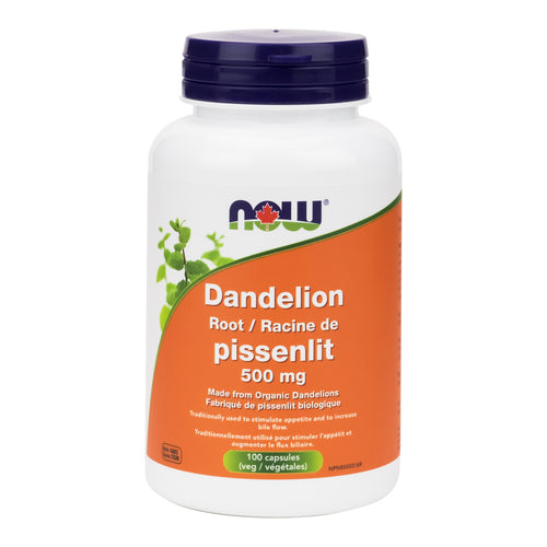 NOW Dandelion Root 500mg Capsules