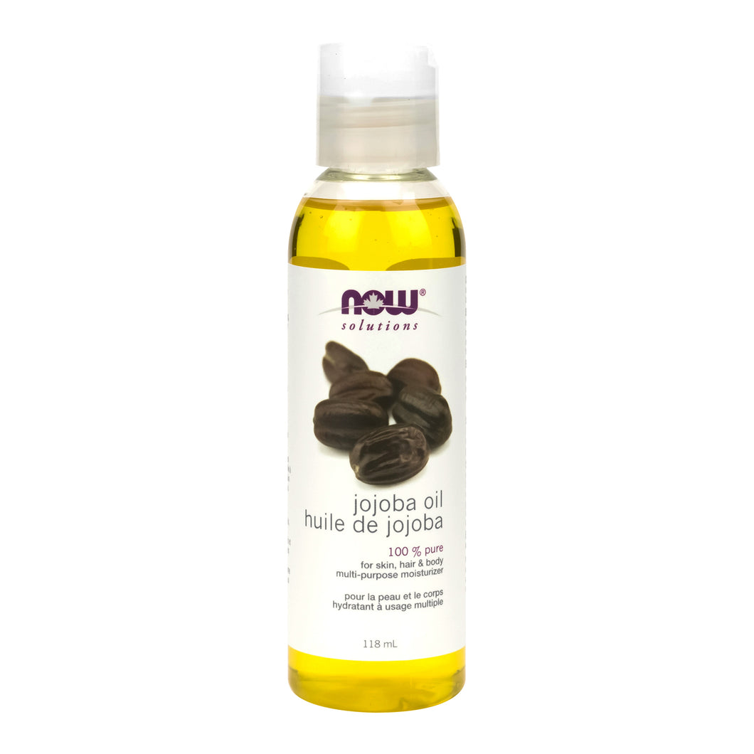 118ml Bottle of NOW 100% Pure Jojoba Oil