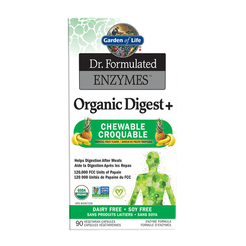Garden of Life - Dr. Formulated Enzymes - Organic Digest+