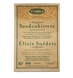 Packet of Flora Original Sweden Bitters Dry Herbal Blend