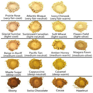 Samples of Pure Anada Loose Mineral Foundations