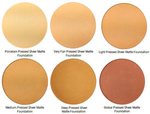 Pure Anada Sheer Matte Pressed Mineral Foundation colours