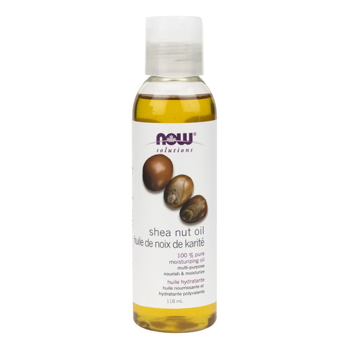 118 ml bottle of NOW Shea Nut Oil