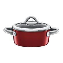 Silit 18cm Diameter Vitaliano Low Casserole Pot, Rosso