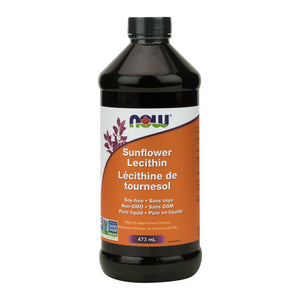 473 ml Bottle of NOW Sunflower Lecithin