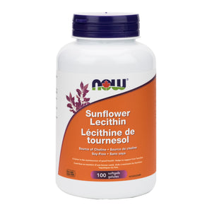 NOW Sunflower Lecithin Capsules