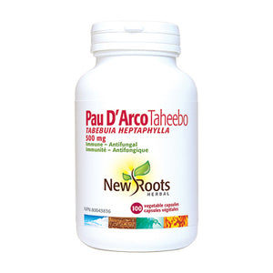 New Roots Herbal Pau d'Arco, capsules