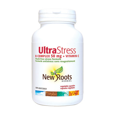 New Roots Herbal UltraStress B Complex + Vitamin C