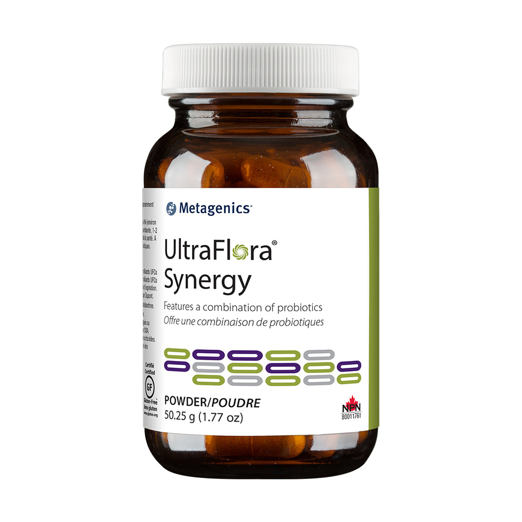 Bottle of Metagenics UltraFlora Synergy (Powder)