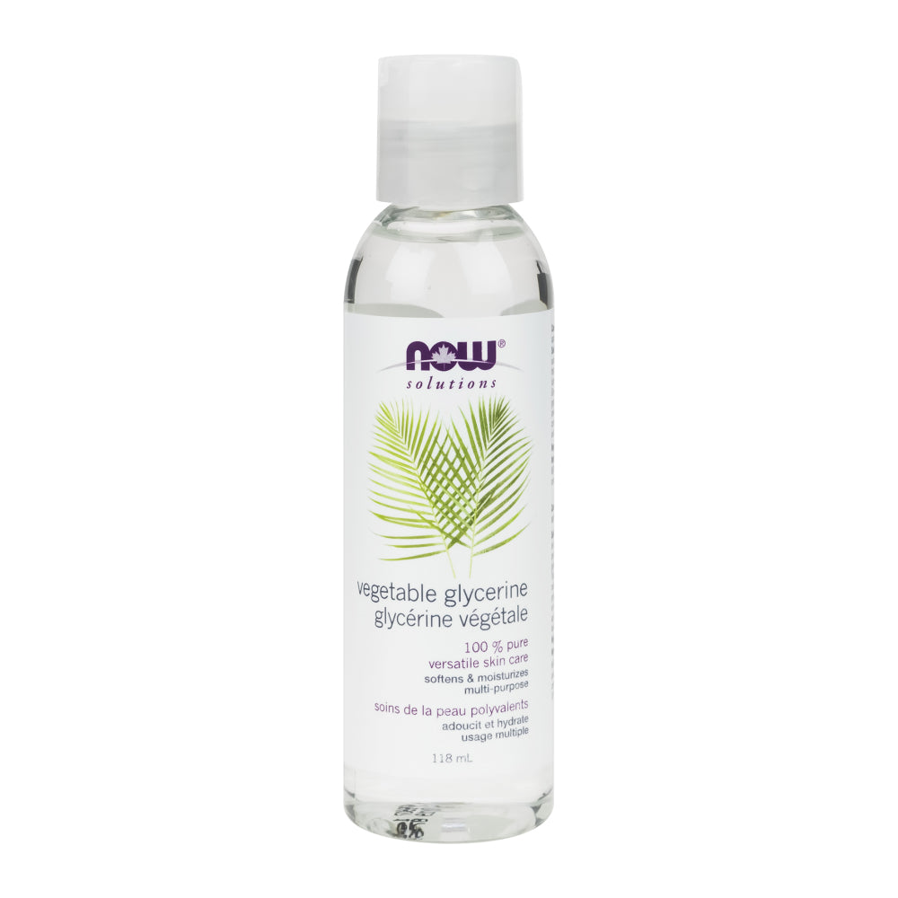 NOW Vegetable Glycerine, 118ml bottle
