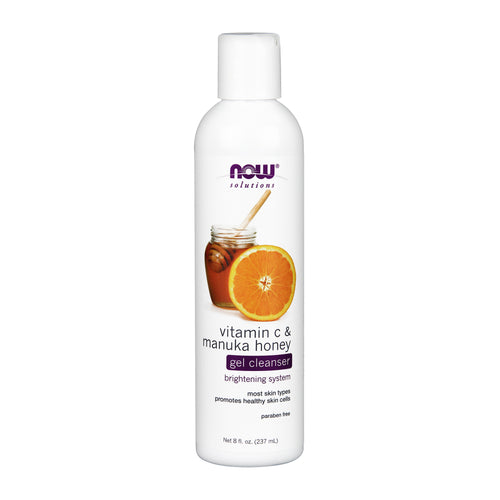 NOW Vitamin C & Manuka Honey Gel Cleanser