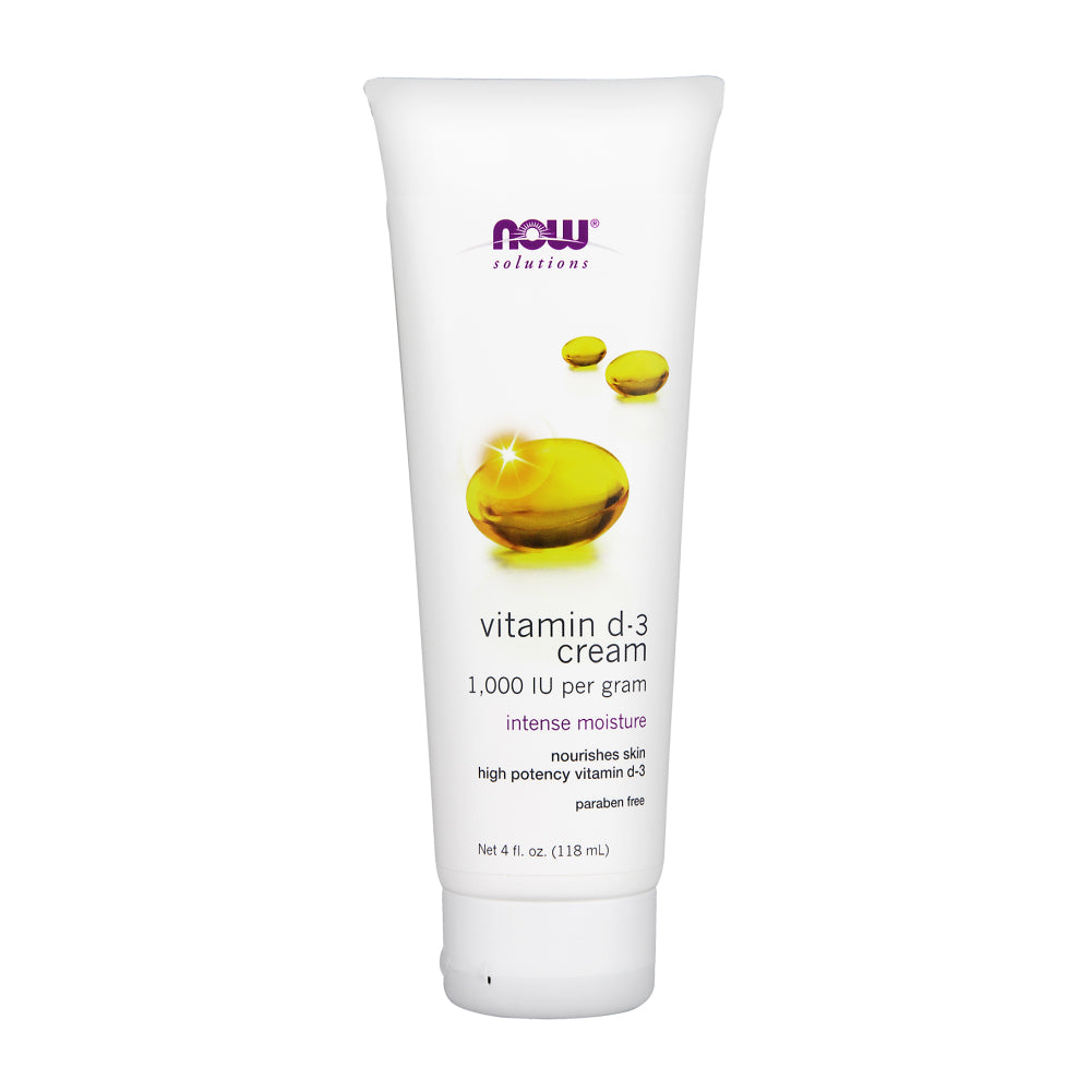 Tube of NOW Vitamin D-3 Cream