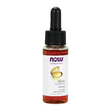 Dropper bottle of NOW 23,000 IU E-Oil