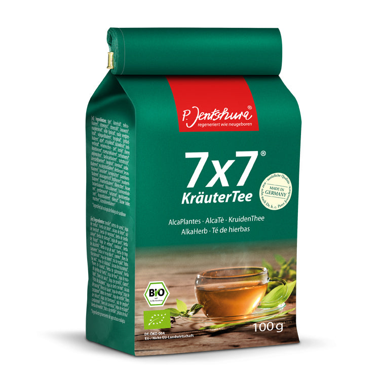 100 gram Bag of P. Jentschura 7x7 AlkaHerb Detox Tea