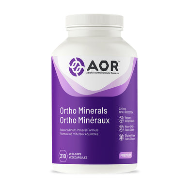 AOR Ortho Minerals, new label style