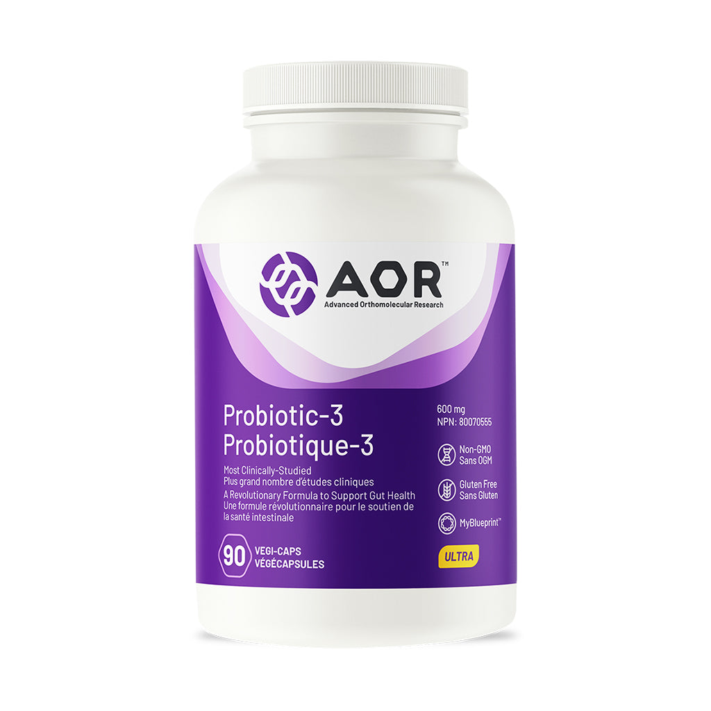AOR Probiotic3 Probiotics to Support Gut Health