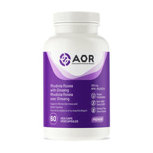 AOR Rhodiola Rosea With Ginseng