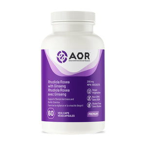 AOR Rhodiola Rosea With Ginseng