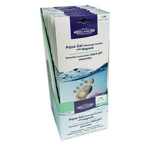Relaxus - Aqua Gel Massage Insoles with Magnets