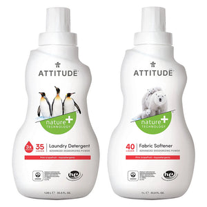 Attitude Laundry Detergent and Fabric Softener