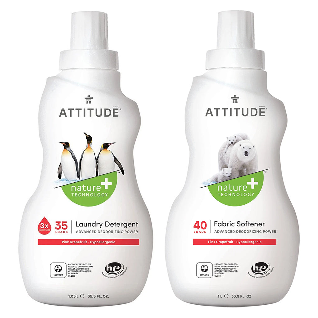 Attitude Laundry Detergent and Fabric Softener