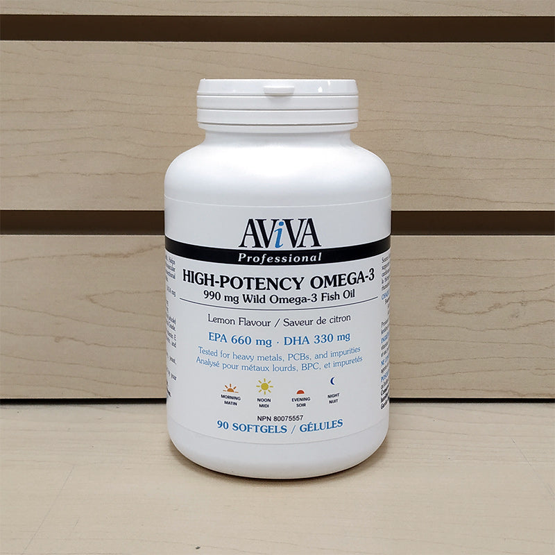 Aviva High-Potency Wild Omega-3 Fish Oil