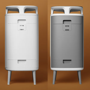 Back panels DustMagnet models 5210i (left) and 5240i (right) 