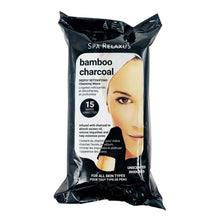 Spa Relaxus Bamboo Charcoal Cleaning Wipes