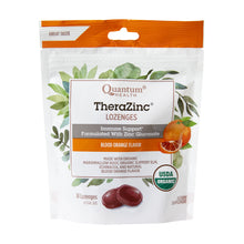 Bag of 18 TheraZinc lozenges, Blood Orange Flavour